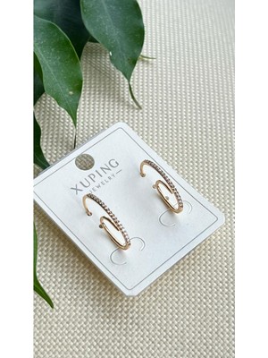 PremiumPort Şık ve Modern Tasarımlı Paslanmaz Çelik Küpe, Zarif Aksesuar Seçeneği