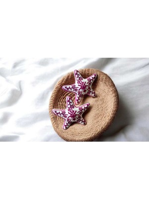 PremiumPort Parlak ve Şık Çelik Yıldız Küpe, Günlük ve Özel Kullanıma Uygun