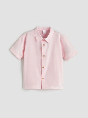 Lc Waikiki Yeni Sezon Basic Erkek Çocuk Poplin Gömlek