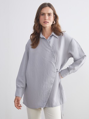 Lc Waikiki Yeni Sezon Modal Karışımlı Kadın Gömlek Tunik