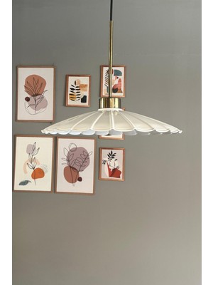 Normadia Modern Metal Sarkıt Avize, Rustik ve Eskitme Detaylı Mutfak ve Cafe Aydınlatması