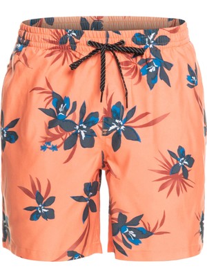Quiksilver Mix 17 Jamv Erkek Turuncu Volley Short