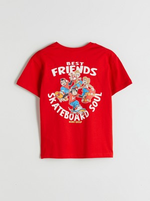 Lc Waikiki Yeni Sezon Efsane Maymun Baskılı Erkek Çocuk Tişört