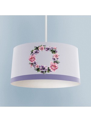 Normadia Mor Çiçekli Zarif Avize ile Şık ve Aydınlık Ortamlar Yaratın