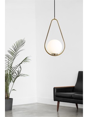 Normadia Modern Eskitme Tekli Beyaz Camlı Sarkıt Avize ile Şıklık ve Parlaklık