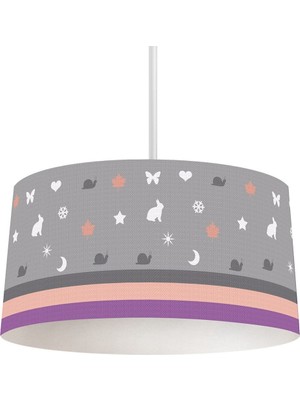 Normadia Renkli ve Şık Çocuk ve Bebek Odası Sarkıt Avize, Hoş Aydınlatma Seçeneği