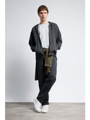 DeFacto %100 Pamuk Pantolon F9658AX26SP