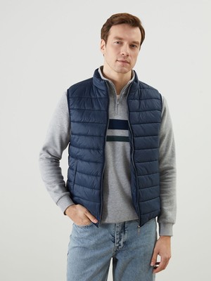 Lc Waikiki Yeni Sezon Standart Kalıp Dik Yaka Erkek Şişme Yelek