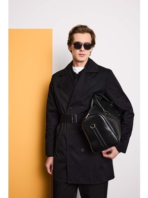 DeFacto Slim Fit Astarlı Düğmeli Parka D5528AX26SP