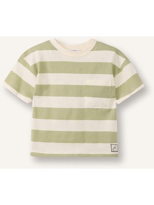 DeFacto %100 Pamuk Regular Fit Desenli Kısa Kollu Tişört Erkek Bebek G8047A526SM