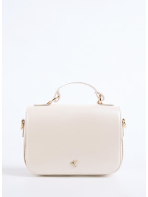Fabrika Krem Kadın Çapraz Çanta Brıa-Tıgla