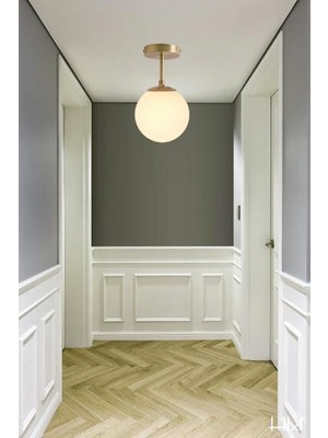 Normadia Modern Tasarım Glop Camlı Tekli Avize ile Şıklık ve Aydınlık