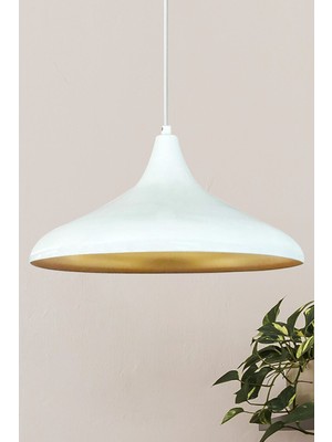 Normadia Beyaz Rustik Sarkıt Avize, Salon ve Restoran Için Şık Aydınlatma