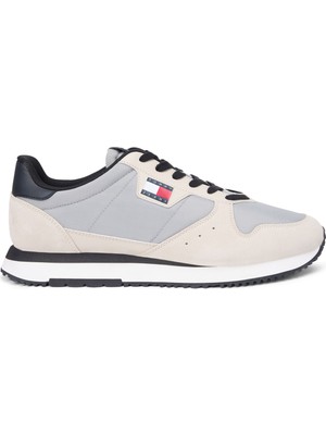Tommy Hilfiger Bej Erkek Sneaker Tjm Eva Runner Leather
