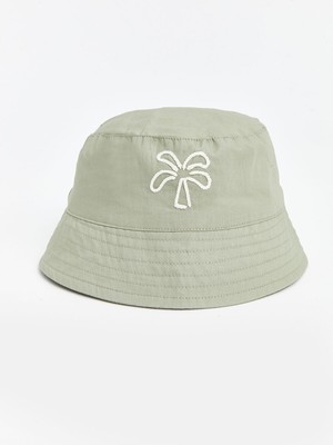 Lc Waikiki Yeni Sezon Nakışlı Erkek Bebek Bucket Şapka