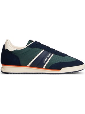 Tommy Hilfiger Lacivert Erkek Sneaker Tjm Retro Runner Cleated Wınter