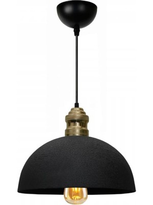 Normadia Modern Siyah Metal Sarkıt Avize, Mutfak ve Ofis Için Şık Aydınlatma