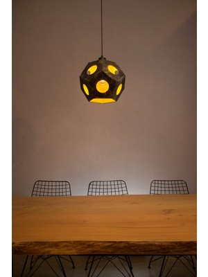 Normadia Modern Geometrik Sarkıt Avize, Şık ve Şekilli Aydınlatma Seçeneği