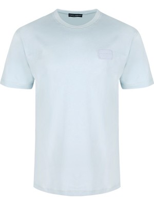 Dolce & Gabbana Logo Baskılı Pmuklu Tişört