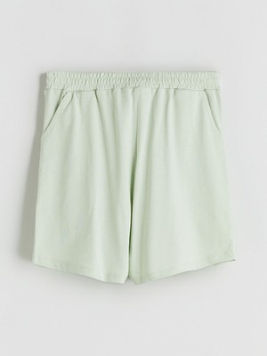 Lc Waikiki Yeni Sezon Beli Lastikli Kız Çocuk Şort