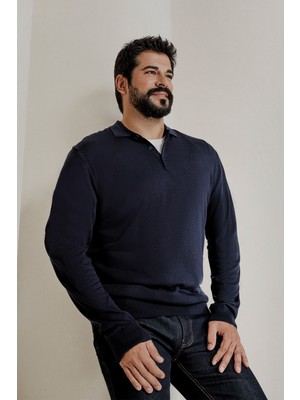 Altınyıldız Classics Tüylenme Yapmayan Anti Pilling Kumaş Standart Fit Polo Yaka Triko