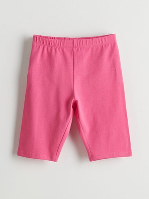 Lc Waikiki Yeni Sezon Beli Lastikli Kız Çocuk Kısa Tayt