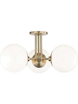 Normadia Şık ve Şık Tasarımlı 3'lü Eskitme Avize, Salon, Mutfak ve Yatak Odası Için Mükemmel Seçim