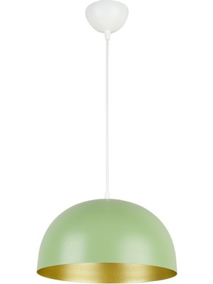 Normadia Yeşil ve Altın Detaylı Modern Sarkıt Avize, Şık ve Zarif Dekorasyon Seçeneği