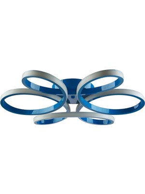 Normadia Modern Tasarım Ledli Mavi Çocuk Odası Avizesi, Şık ve Ferah Atmosfer