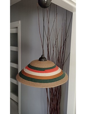 Normadia Hasır Sarkıt Avize, Bohem ve Rustik Tarz Şık Aydınlatma