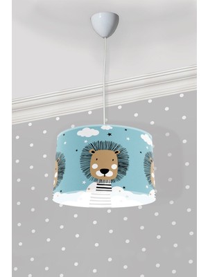 Normadia Sevimli Aslan Çocuk Odası Sarkıt Avize, Şık ve Sıcak Aydınlatma