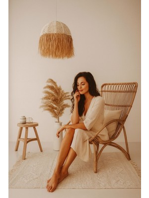 Normadia Bali Tarzı Doğal Rafya Avize ile Mekanlarınıza Şıklık Katın