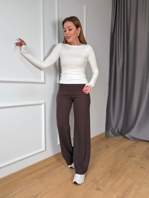 Size Özgü Kahve Fitilli Eşofman