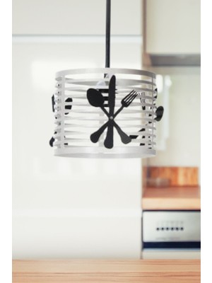 Normadia Modern Beyaz-Siyah Mutfak Çatal ve Kaşık Seti, Şık ve Dayanıklı