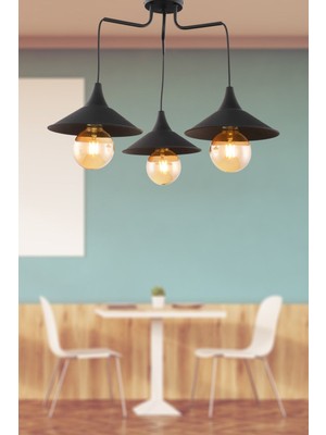 Normadia Modern 3’lü Siyah Takım, Şık ve Zarif Tasarım