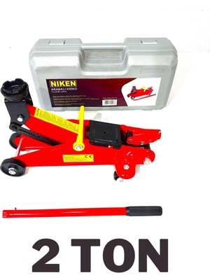 OEM Arabalı Timsah Kriko Taşıma Çantalı 2 Ton