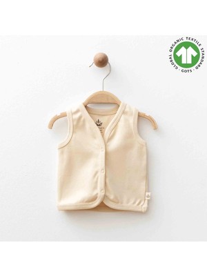 Eslenza Oganik Yelek 2088 Bej