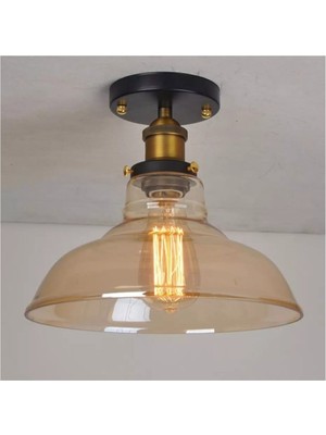 Normadia Retro Plofnyer Rustik Avize, 28CM, Şık ve Modern Aydınlatma Seçeneği