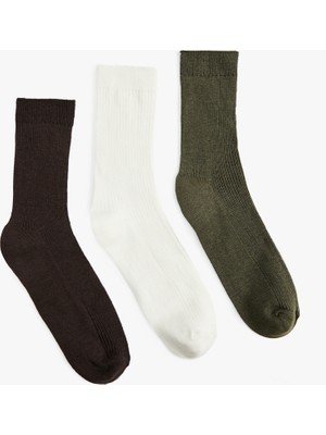 Koton Pamuklu 3'lü Soket Çorap Seti