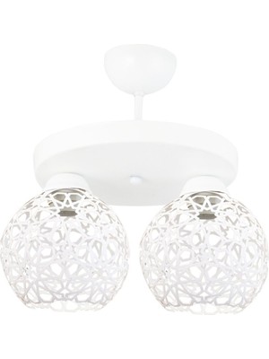 Normadia Retro Tarzda Selçuklu Motifli Rustik Avize, Şık ve Zarif Aydınlatma.