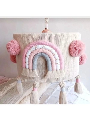 Normadia Özel Tasarım Makrome Bebek ve Çocuk Odası Avizesi