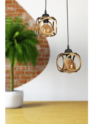 Normadia Şık Eskitme Tarzında Modern Avize, Oturma Odası ve Yatak Odası Için