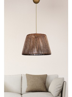 Normadia El Yapımı Eskitme Tekli Sarkıt Işıklandırma Aksesuarı