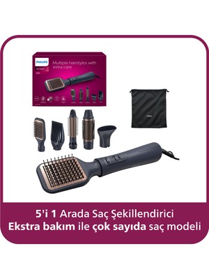 Philips 5000 Serisi 5'i 1 Arada Saç Şekillendirici,  Argan Yağı Katkılı, İyonik Bakım, BHA530/00