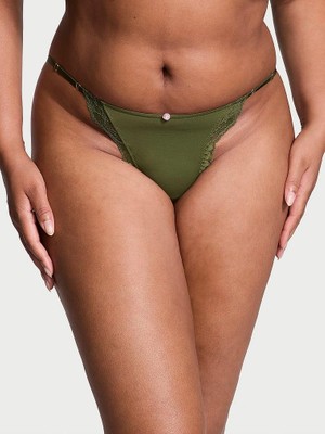 Victoria's Secret Dantel Kenarlı Ayarlanabilir Ipli Bikini Külot