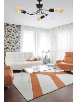 Normadia Modern Siyah 3'lü Avize, Şık ve Şık Aydınlatma Çözümü