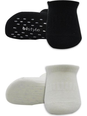Bistyle 2'li Basic Kaymaz Çorap 20103