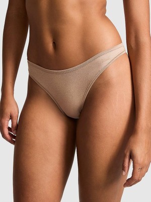 Victoria's Secret Pamuklu Derin Bacak Kesim Tanga