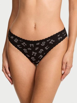 Victoria's Secret Dantelli Pamuklu Bikini Külot