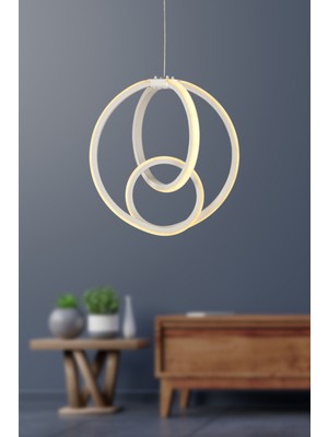 Normadia Modern Renkli Ledli Asma Avize, Şık ve Parlak Aydınlatma